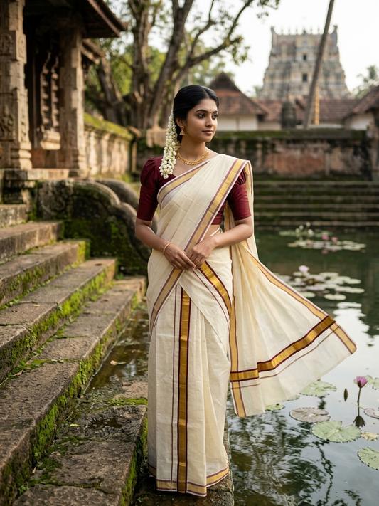 Traditional Kerala Set Mundu Collection